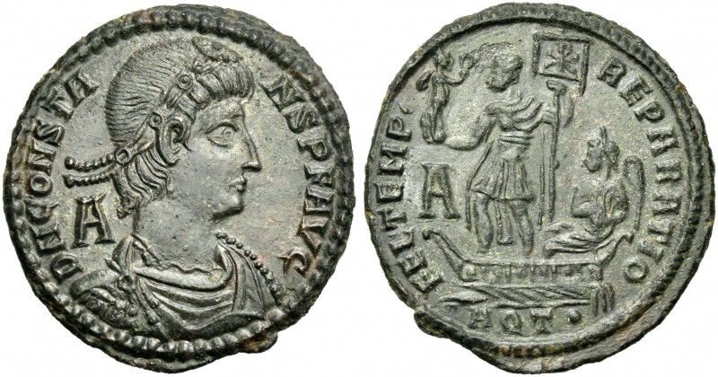 Constantius II augustus, 337 – 361. 
Follis, Aquileia 348-350, Æ 25 mm, 4.78 g....