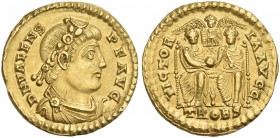 Valens augustus. Solidus, Treveri circa 367-375.