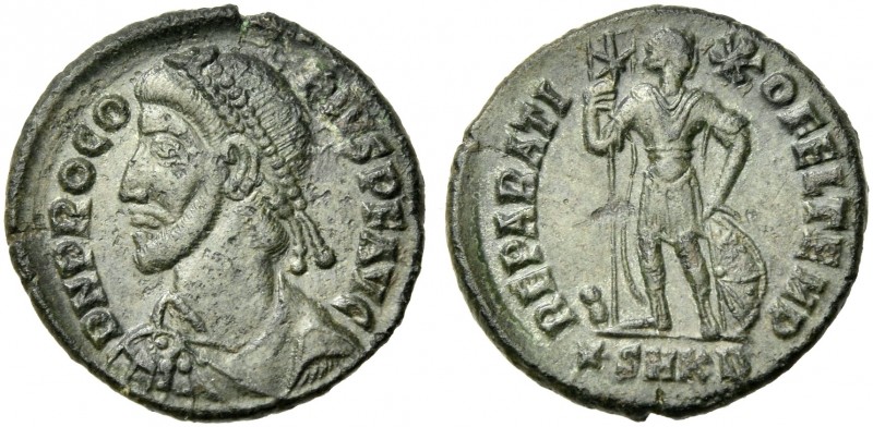 Procopius, 28th September 365 – 27th May 366. 
Æ 3, Cyzicus 365-366, Æ 19 mm, 2...