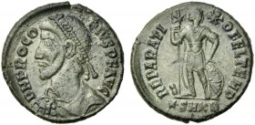 Procopius augustus. Æ3, Constantinopolis 365-366.
Ex Lanz 78, 1996, 939.