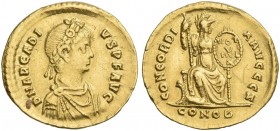 Arcadius augustus. Solidus, Constantinopolis 387.