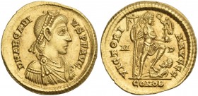 Arcadius augustus. Solidus, Mediolanum 394-395.