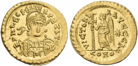 Leo I augustus. Solidus, Constantinopolis 462-466.