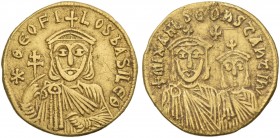 Theophilus and colleagues. Solidus c. 830/1-840.