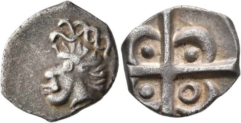 CELTIC, Southern Gaul. Volcae-Arecomici. Circa 118-76/74 BC. Drachm (Silver, 17 ...