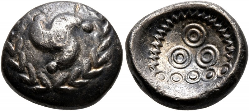 CELTIC, Central Europe. Vindelici. 1st century BC. Stater (Electrum, 19 mm, 5.34...