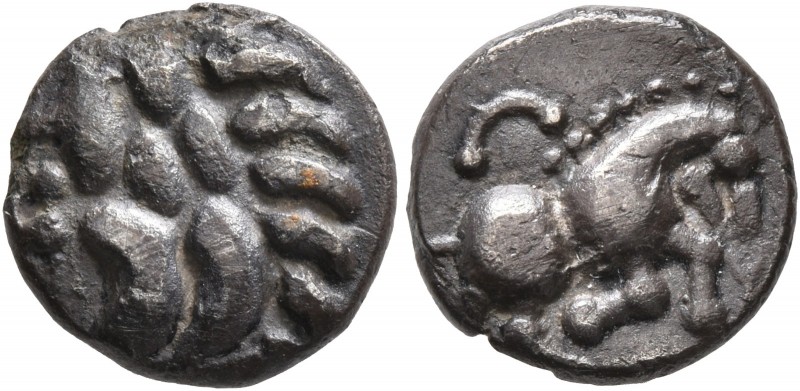 CELTIC, Central Europe. Vindelici. Mid 1st century BC. Quinarius (Silver, 13 mm,...