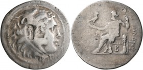 KINGS OF MACEDON. Alexander III ‘the Great’, 336-323 BC. Tetradrachm (Silver, 32 mm, 16.38 g, 1 h), Aspendos, CY 2 = 211/10. Head of Herakles to right...