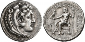 KINGS OF MACEDON. Alexander III ‘the Great’, 336-323 BC. Tetradrachm (Silver, 28 mm, 17.18 g, 8 h), Tarsos, struck under Philotas or Philoxenos, 323-3...