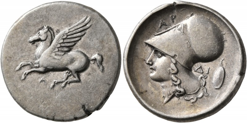 AKARNANIA. Argos Amphilochikon. Circa 330-280 BC. Stater (Silver, 24 mm, 8.41 g,...