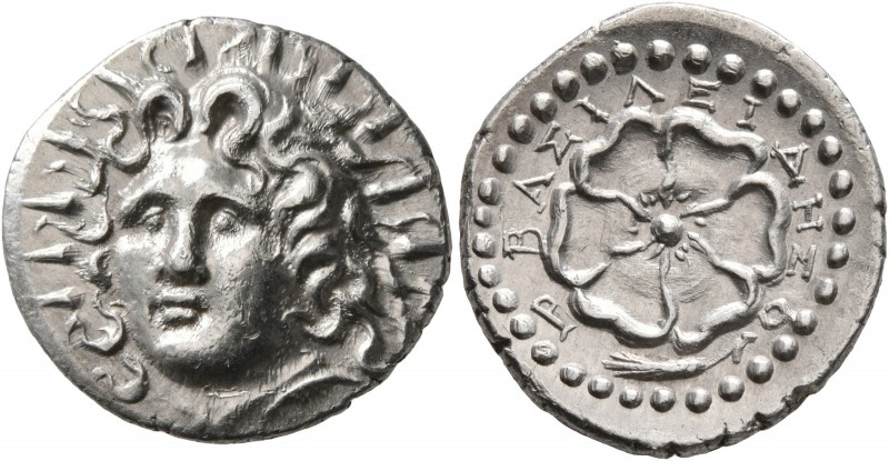 ISLANDS OFF CARIA, Rhodos. Rhodes. Circa 88/42 BC-AD 14. Drachm (Silver, 20 mm, ...