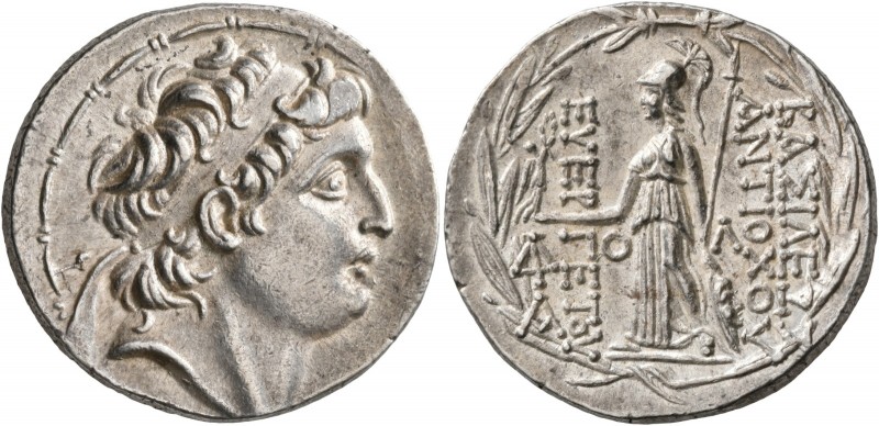 KINGS OF CAPPADOCIA. Ariarathes VII Philometor, circa 107/6-101/0 BC. Tetradrach...