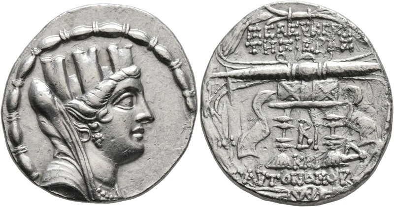 SYRIA, Seleukis and Pieria. Seleukeia Pieria. 105/4-83/2 BC. Tetradrachm (Silver...