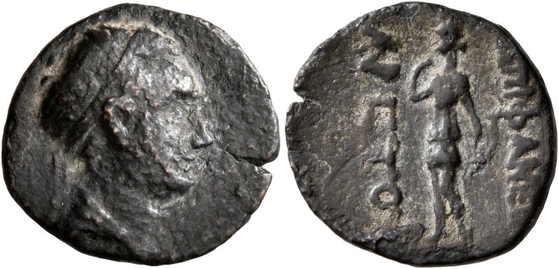 SELEUKID KINGS OF SYRIA. Antiochos IV Epiphanes, 175-164 BC. AE (Bronze, 18 mm, ...