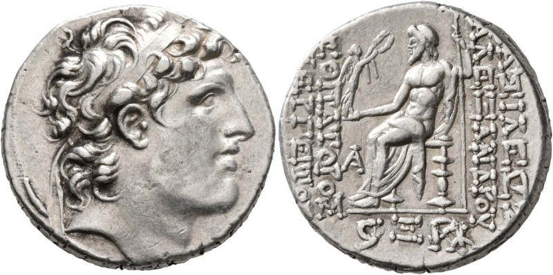 SELEUKID KINGS OF SYRIA. Alexander I Balas, 152-145 BC. Tetradrachm (Silver, 28 ...