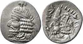 KINGS OF PERSIS. Artaxerxes (Ardaxshir) IV, late 2nd to early 3rd century AD. Hemidrachm (Silver, 14 mm, 1.06 g, 7 h), Istakhr (Persepolis). Diademed ...