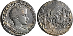 PISIDIA. Antiochia. Gordian III, 238-244. 'Sestertius' (Orichalcum, 31 mm, 25.87 g, 7 h). IMP CAES M ANT GORDIANVS AVG Laureate, draped and cuirassed ...