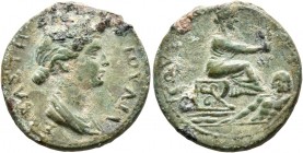 CILICIA. Augusta. Julia Augusta (Livia), 14-29. Assarion (Bronze, 20 mm, 4.95 g, 12 h), struck under Nero, CY 48 = 67/8. ΙΟΥΛΙΑ ΣΕΒΑΣΤΗ Draped bust of...