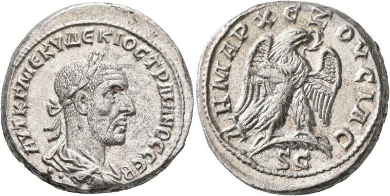 SYRIA, Seleucis and Pieria. Antioch. Trajan Decius, 249-251. Tetradrachm (Billon...