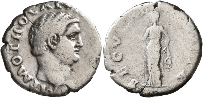 Otho, 69. Denarius (Silver, 19 mm, 2.99 g, 7 h), Rome, 15 January-16 April 69. [...