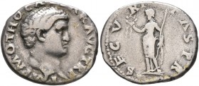 Otho, 69. Denarius (Silver, 18 mm, 3.10 g, 5 h), Rome, 15 January-16 April 69. IMP M OTHO CAESAR AVG TR P Bare head of Otho to right. Rev. SECVRITAS P...