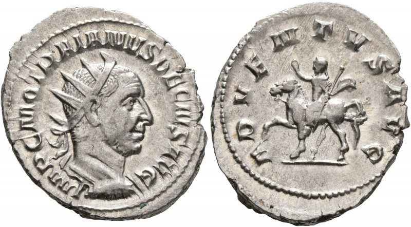 Trajan Decius, 249-251. Antoninianus (Silver, 24 mm, 4.17 g, 7 h), Rome, 249-251...