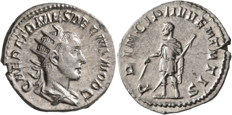 Trajan Decius, 249-251. Antoninianus (Silver, 21 mm, 4.09 g, 1 h), Rome, circa 2...