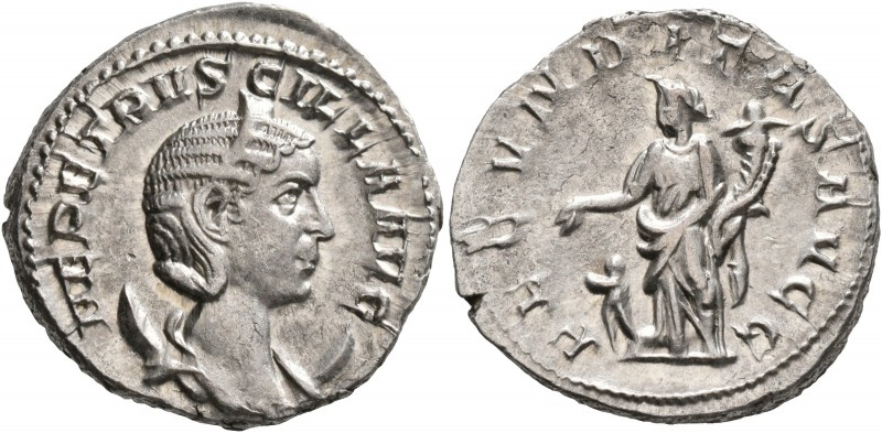 Herennia Etruscilla, Augusta, 249-251. Antoninianus (Silver, 22 mm, 4.00 g, 7 h)...