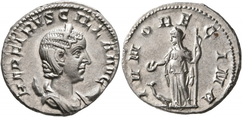 Herennia Etruscilla, Augusta, 249-251. Antoninianus (Silver, 21 mm, 4.08 g, 1 h)...