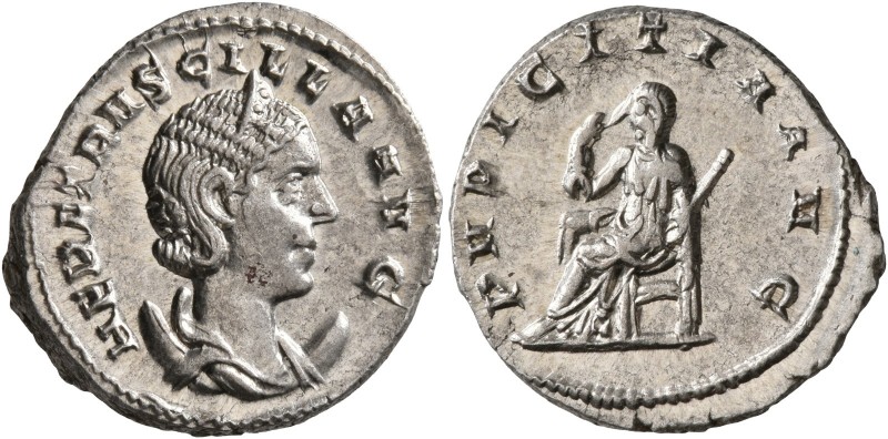 Herennia Etruscilla, Augusta, 249-251. Antoninianus (Silver, 21 mm, 4.47 g, 12 h...