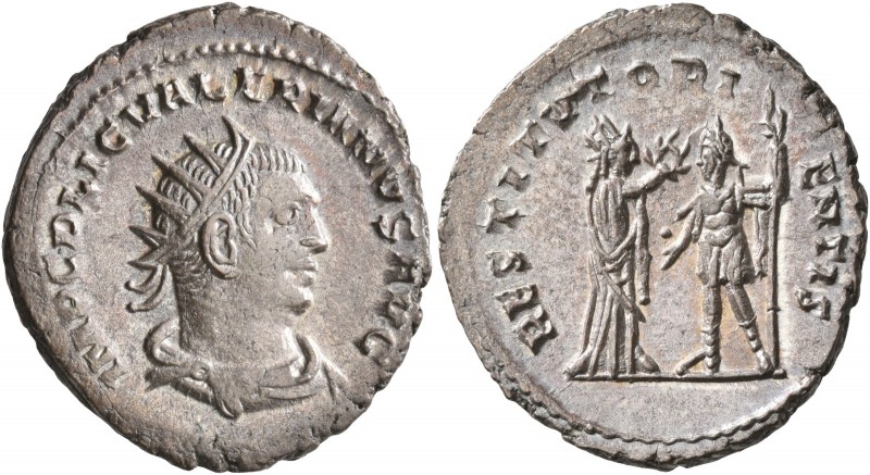 Valerian I, 253-260. Antoninianus (Billon, 24 mm, 4.00 g, 6 h), Samosata, circa ...