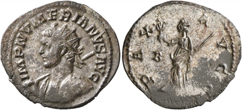 Numerian, 283-284. Antoninianus (Billon, 24 mm, 2.56 g, 1 h), Lugdunum, late 283...