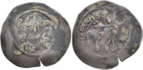 ISLAMIC, Umayyad Caliphate. temp. 'Abd al-Malik ibn Marwan, AH 65-86 / AD 685-705. Pashiz (Bronze, 21 mm, 1.25 g, 1 h), Arab-Sasanian, Daray type, Bis...