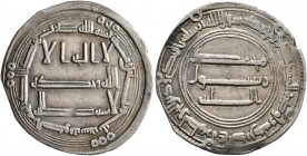 ISLAMIC, 'Abbasid Caliphate. temp. Al-Saffah, AH 132-136 / AD 749-754. Dirham (Silver, 23 mm, 2.72 g, 8 h), al-Kufa, AH 133 = AD 750/1. SICA III, 1189...