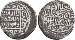 ISLAMIC, Persia (Post-Mongol). Timurids. Shah Rukh I, AH 807-850 / AD 1405-1447. Tanka (Silver, 22 mm, 4.71 g, 12 h), citing Shah Rukh I as Sultan al-...