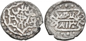 ISLAMIC, Ottoman Empire. Musa Chelebi, AH 814-816 / AD 1411-1413. Akçe (Silver, 13 mm, 1.08 g), citing Musa ibn Bayazid, no mint, AH 813 = AD 1410/1. ...