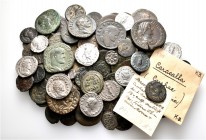 A lot containing 11 silver and 119 bronze coins. Includes: Greek, Roman and Byzantine. Mostly fair to fine, some very fine. LOT SOLD AS IS, NO RETURNS...