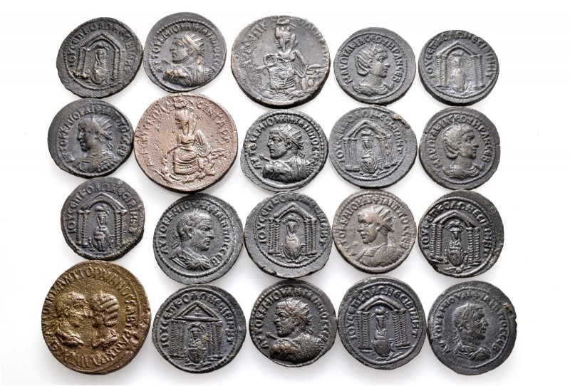 A lot containing 20 bronze coins. All: Nisibis and Singara. About very fine to g...