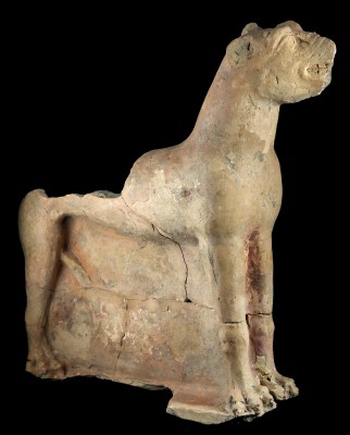 An Etruscan panther
Etruria, 5th – 4th century BC; alt. cm 42; A sculpture in t...