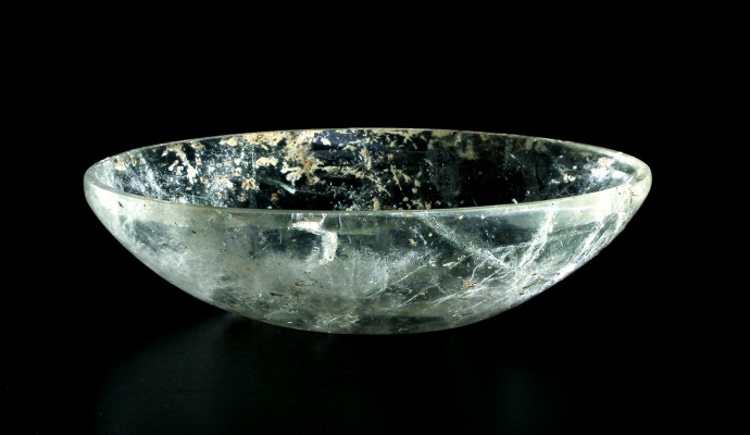 Roman Rock Crystal bowl
1st century AD; lungh. cm 10; 
PROVENANCE:
Ex ACR Auc...