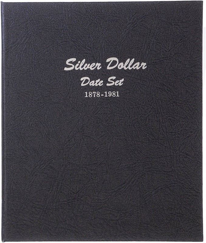 USA
 LOT 49 Stück, Silberdollar (auch bessere Jahrgängen und Msz.), in brauner ...