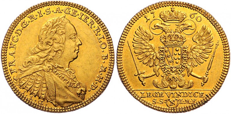 Deutschland vor 1871 Nürnberg
Franz Stephan von Lothringen 1745 - 1765 Dukat 17...