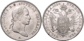Franz I. 1804 - 1835
 Taler 1834 A Wien. 28,10g. Fr. 203 vz
