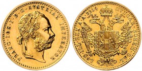 Franz Joseph I. 1848 - 1916
 Dukat 1914 Wien. 3,50g. Fr. 1273 vz