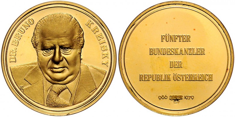 2. Republik ab 1945 - heute
 Goldmedaille 1979 zur Erinnerung an Dr. Bruno Krei...