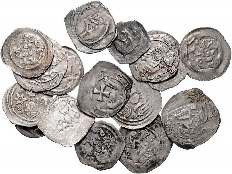 Erzbistum Salzburg Mittelater
Diverse Lot 19 Stück Friesacher Pfennige o.J. Sal...