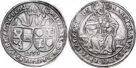 Erzbistum Salzburg Neuzeit
Michael von Küenburg 1554 - 1560 Taler 1555 Salzburg. 28,70g. HZ 464 ss/vz