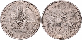 Erzbistum Salzburg Neuzeit
Johann Jakob Graf Khuen von Belasi 1560 - 1586 Taler o.J. Salzburg. 28,76g. HZ 618 ss/vz