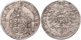 Erzbistum Salzburg Neuzeit
Johann Jakob Graf Khuen von Belasi 1560 - 1586 Guldentaler 1576 Salzburg. 24,47g. HZ 639 ss/vz