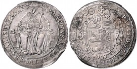Erzbistum Salzburg Neuzeit
Paris Graf Lodron 1619 - 1653 Taler 1621 Salzburg. 29,00g. HZ 1463 ss/vz